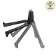Béquille centrale double BIG FOOT alu - max.: 50kg