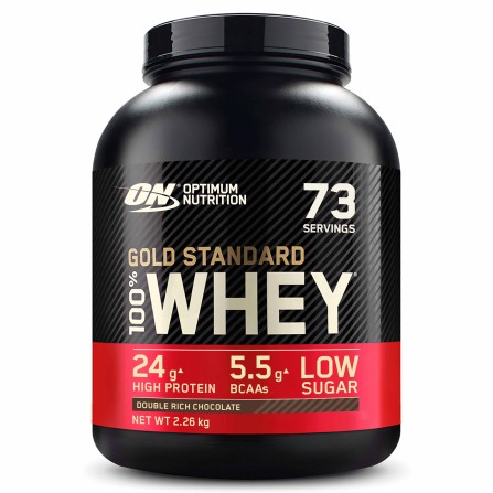 Protéine Gold Standard 100% Whey Double Chocolat 2,26kg OPTIMUM NUTRITION