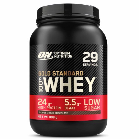 Protéine Gold Standard 100% Whey Double Chocolat 899g OPTIMUM NUTRITION