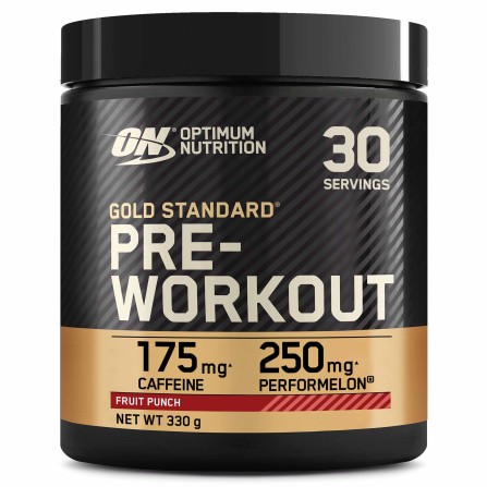 Gold Standard Pre-Workout Cocktail de Fruits 330g OPTIMUM NUTRITION