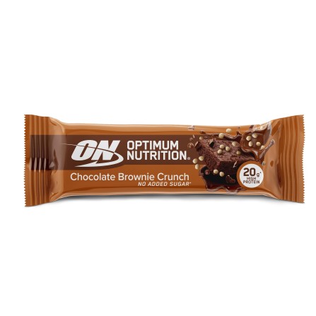 Barre Protéinée Croustillante Chocolat Brownie 65g OPTIMUM NUTRITION