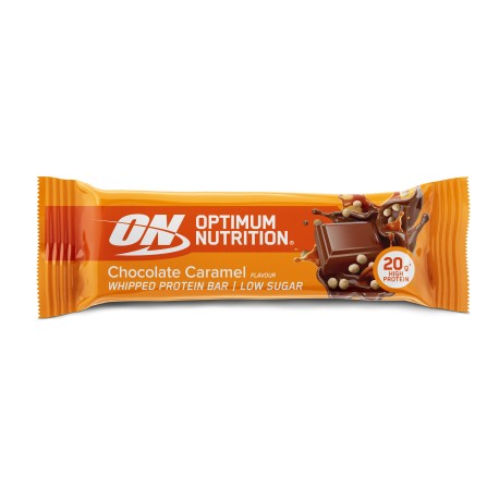 Barre Protéinée Whipped Chocolat & Caramel 60g OPTIMUM NUTRITION
