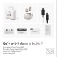 Ecouteurs Bluetooth Shokz - OPENDOTS ONE