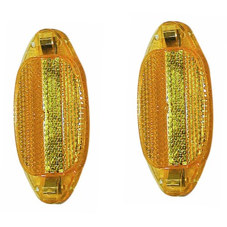 Catadioptres de roue x2 homologués