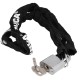 Antivol chaîne Ø4x90cm + cadenas à clé