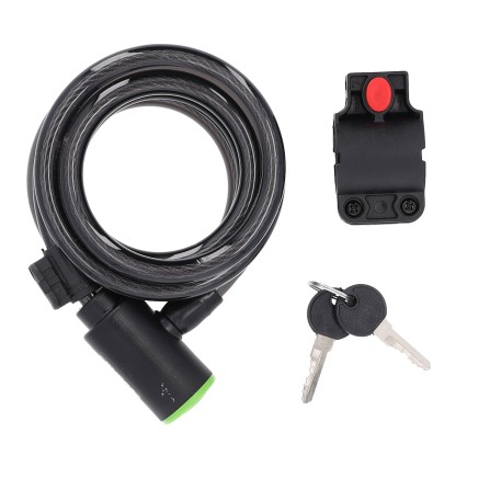 ANTIVOL SPIRAL À CLÉ 180 CM