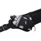 Ceinture hydratation 1 gourde 360ml et portes gels noir