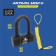Antivol Mini U SRA + cordon de rappel