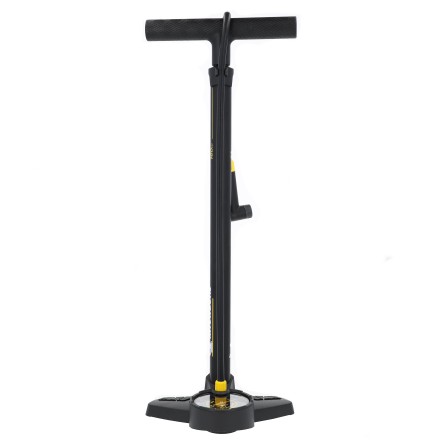 Pompe a pied acier vélo à manomètre MICHELIN AIR CONTROL