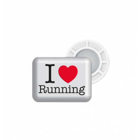Accroches dossards magnétiques BIBBITS I love Running