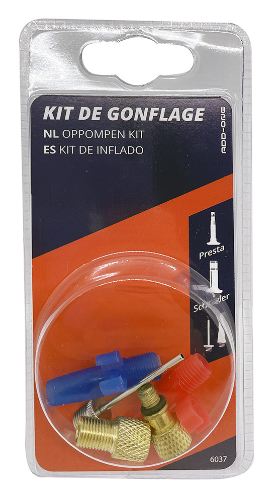 Add-one KIT 5 EMBOUTS DE GONFLAGE