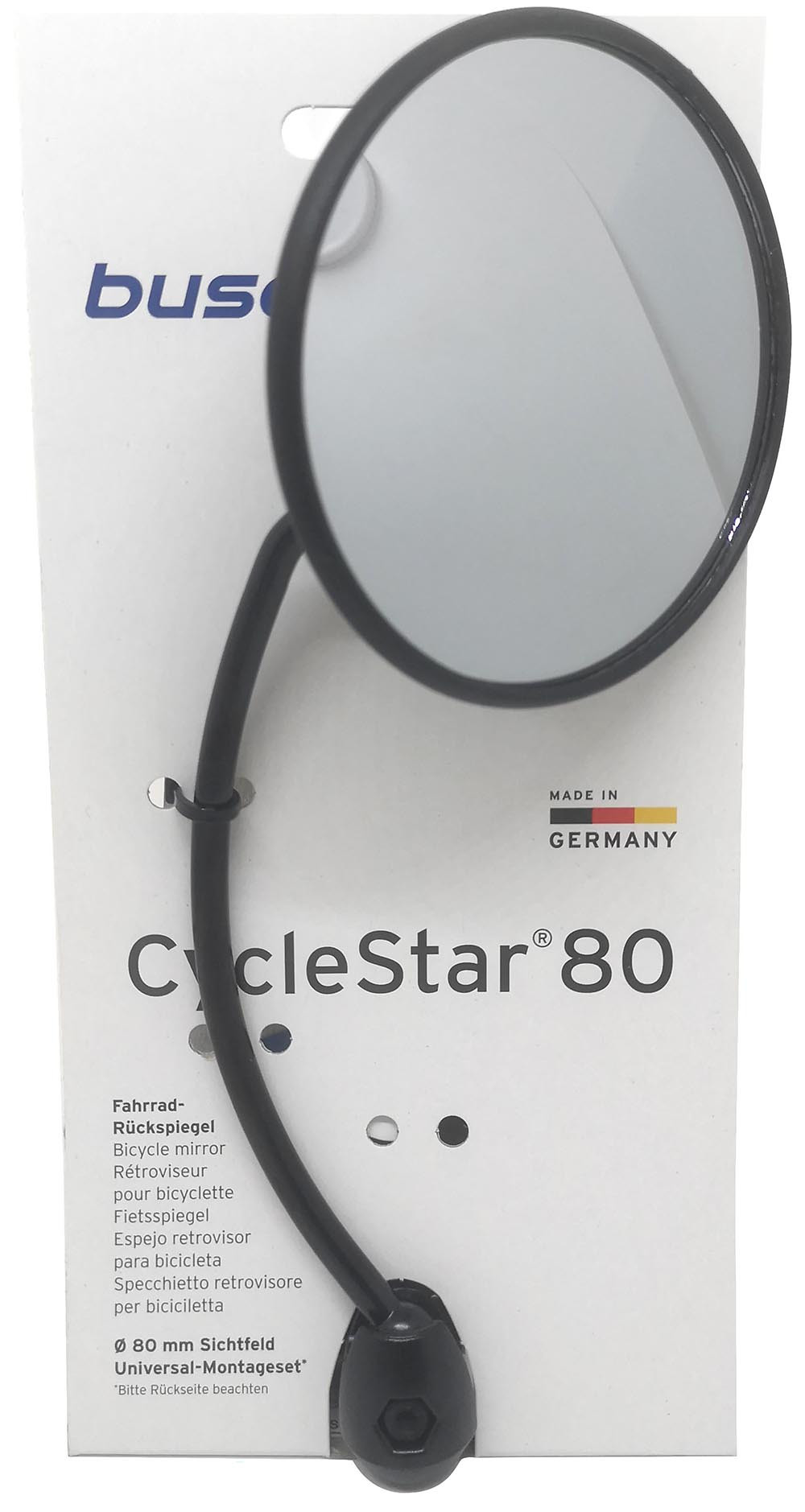 Busch&Müller Cycle Star extra long bar diamètre 80