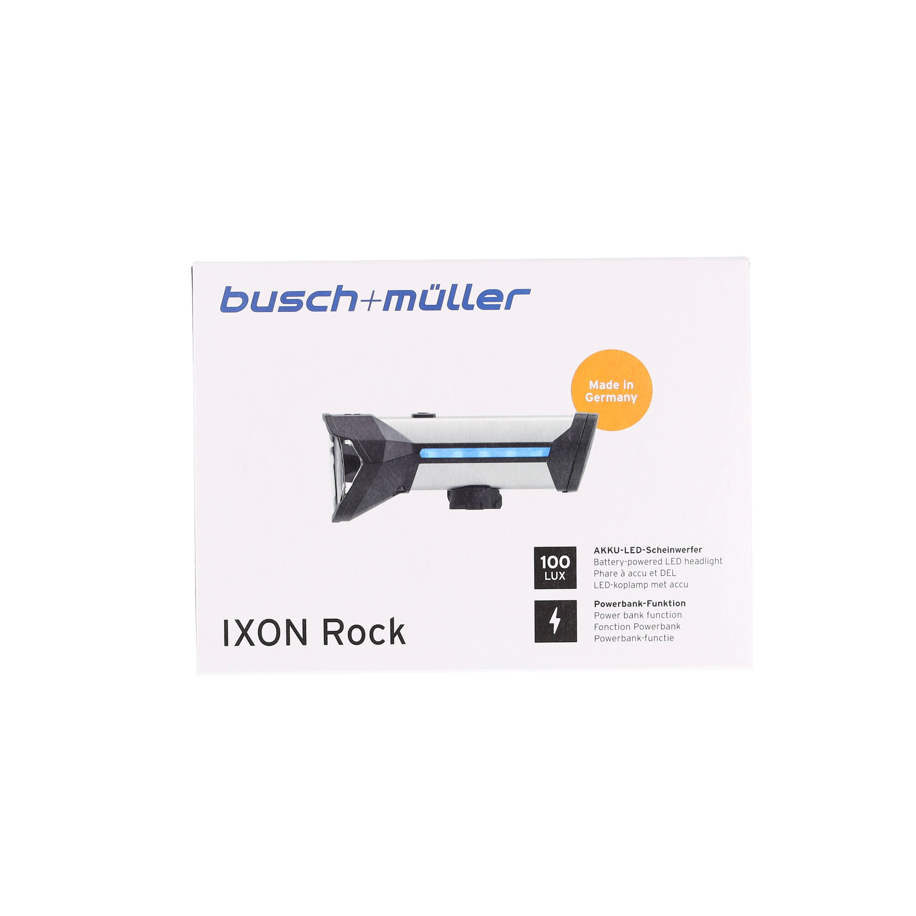Busch&Müller PHARE IXON ROCK - 100 LUX - USB CHARGE RAPIDE