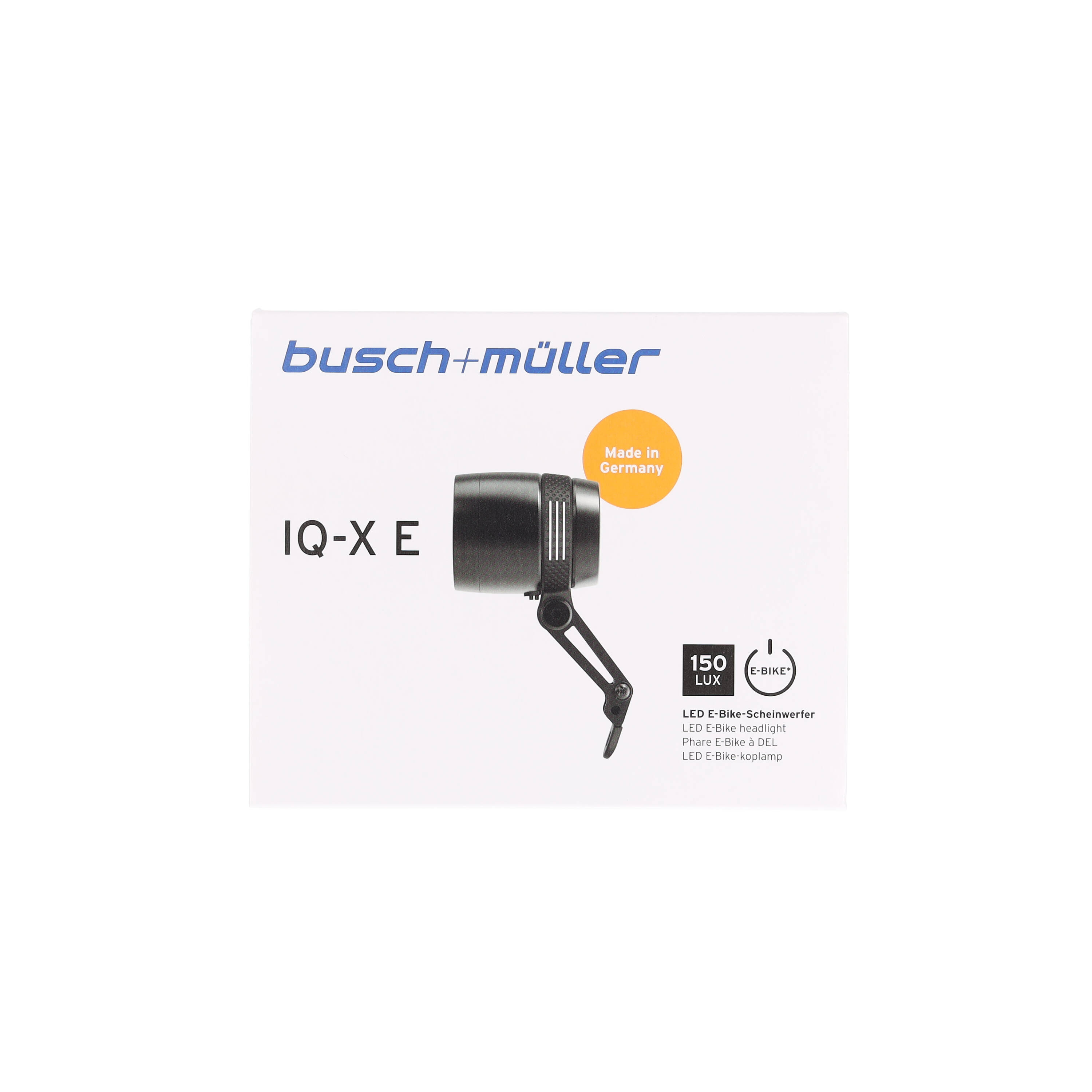Busch&Müller PHARE AVANT POUR E-BIKE LUMOTEC IQ-X E