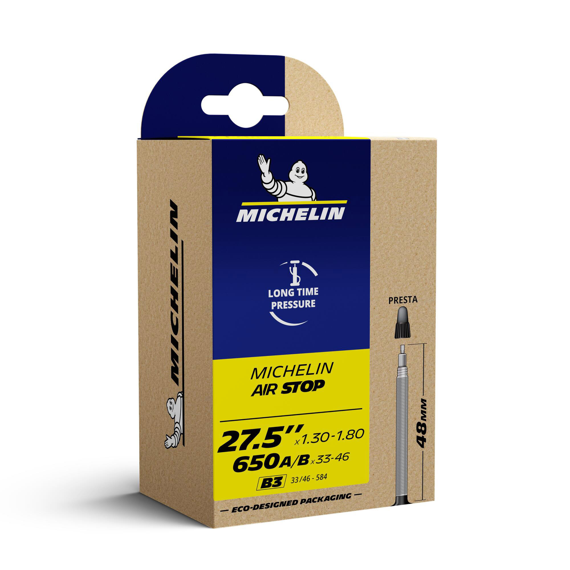Michelin CAA Airstop B3 33/46X584 Presta 48mm