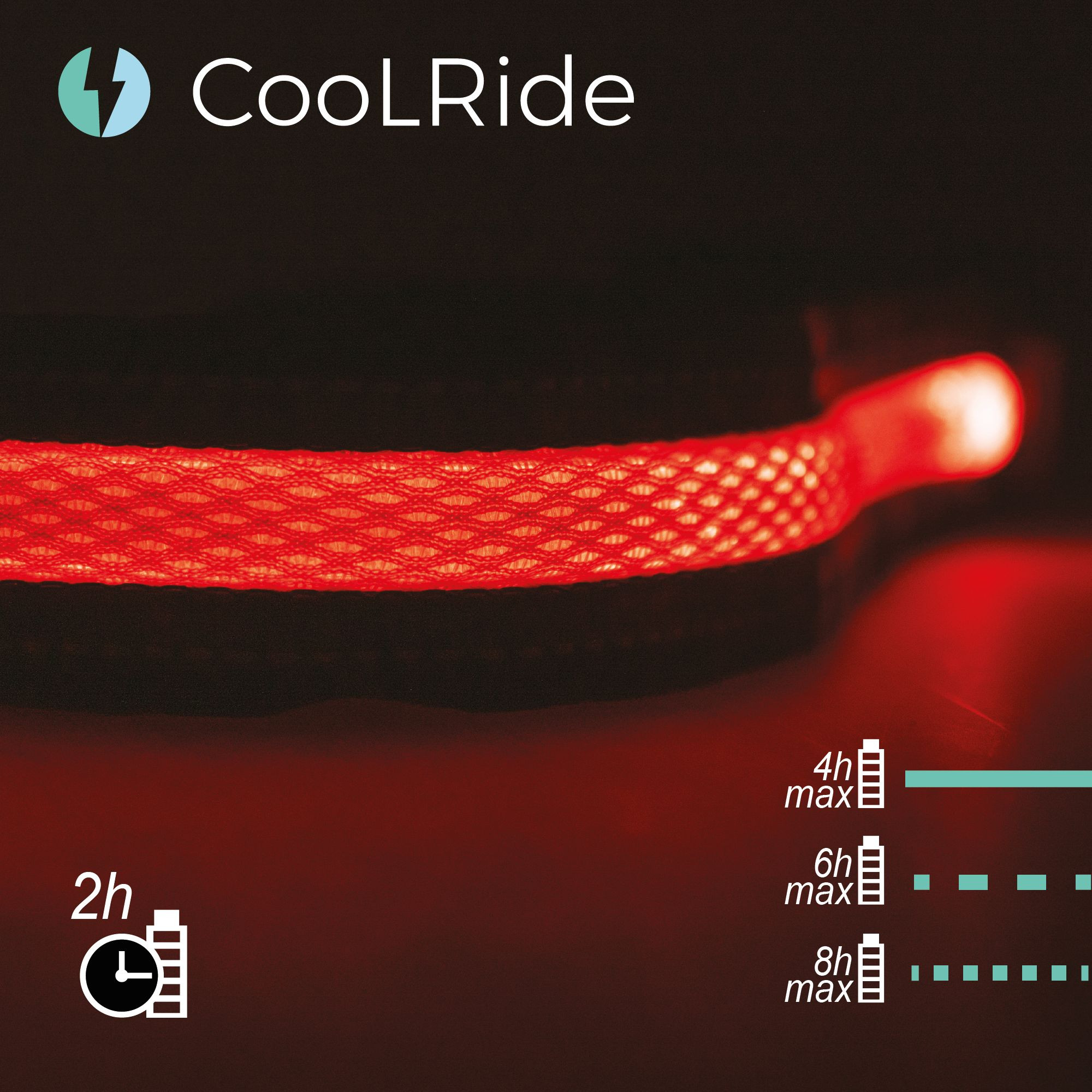Cool ride CEINTURE LED USB
