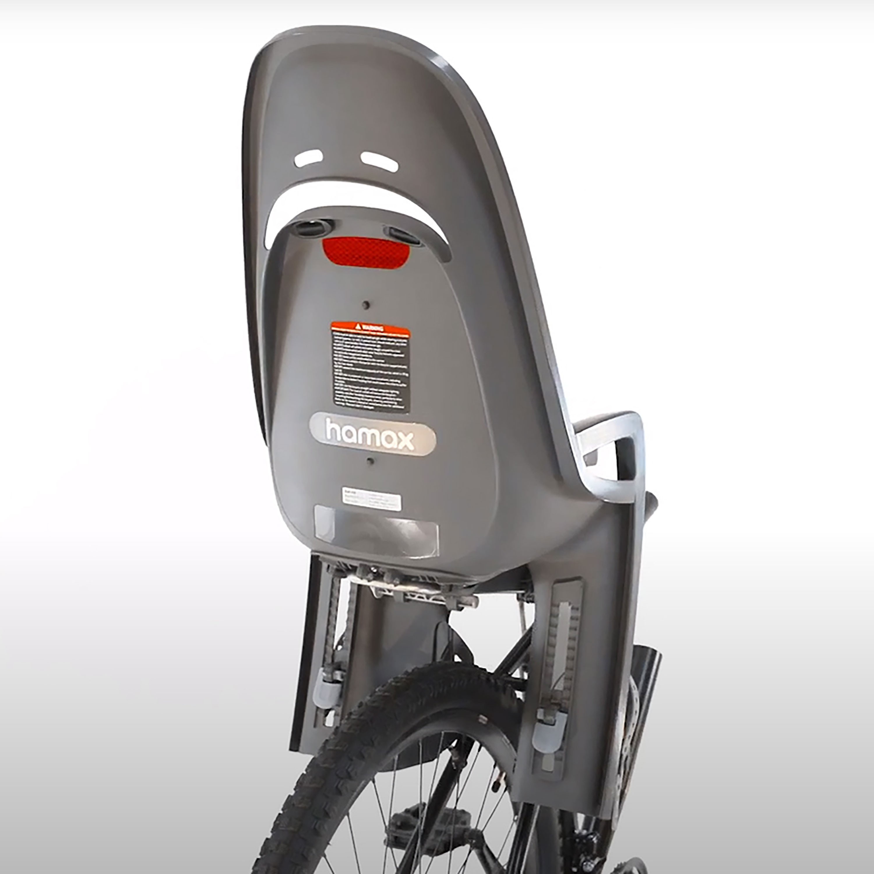 Hamax Porte-bébé zenith gris-noir au meilleur prix avec Vélo Station