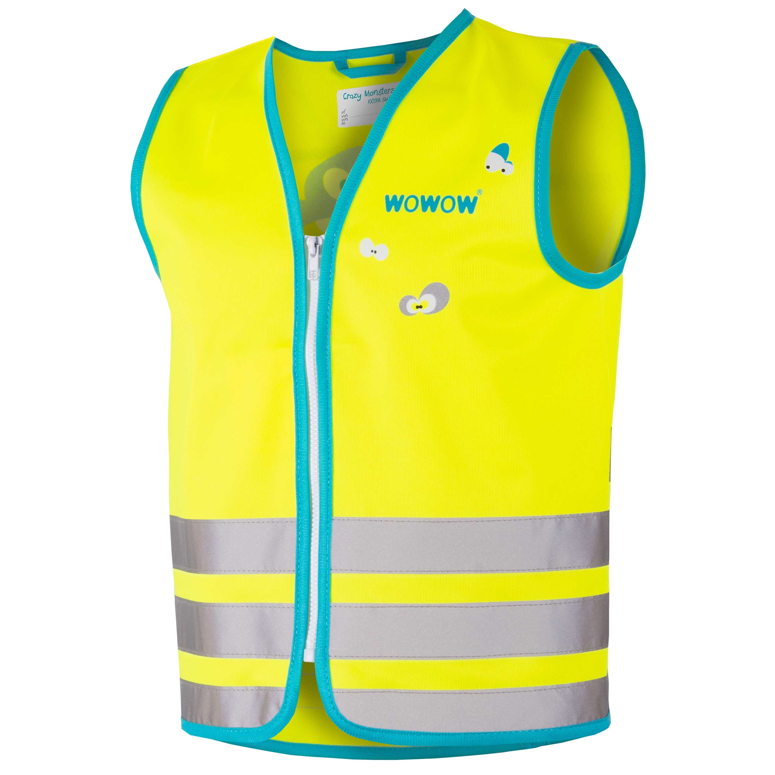 Wowow VESTE RÉFLÉCHISSANTE CRAZY MONSTER KIDS ROSE