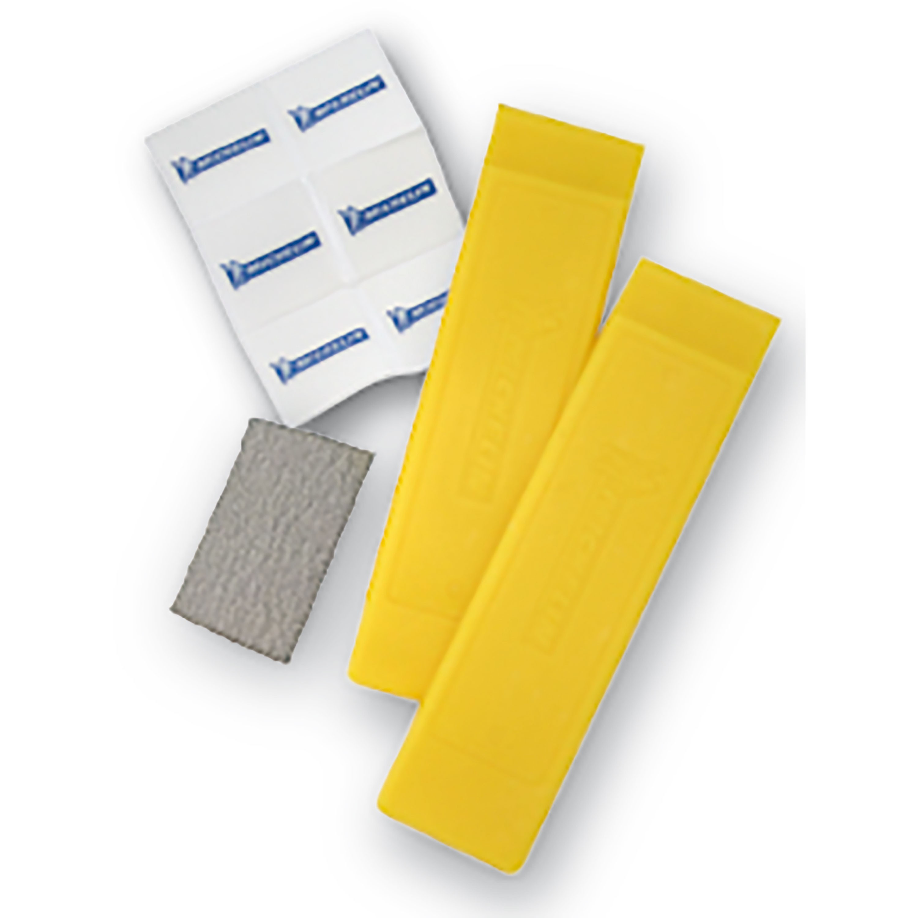 Michelin KIT REPARATION CHAMBRE A AIR UNIVERSEL (2 DEMONTES PNEUS - 6 RUSTINES AUTOCOLLANTES - 1 GRA