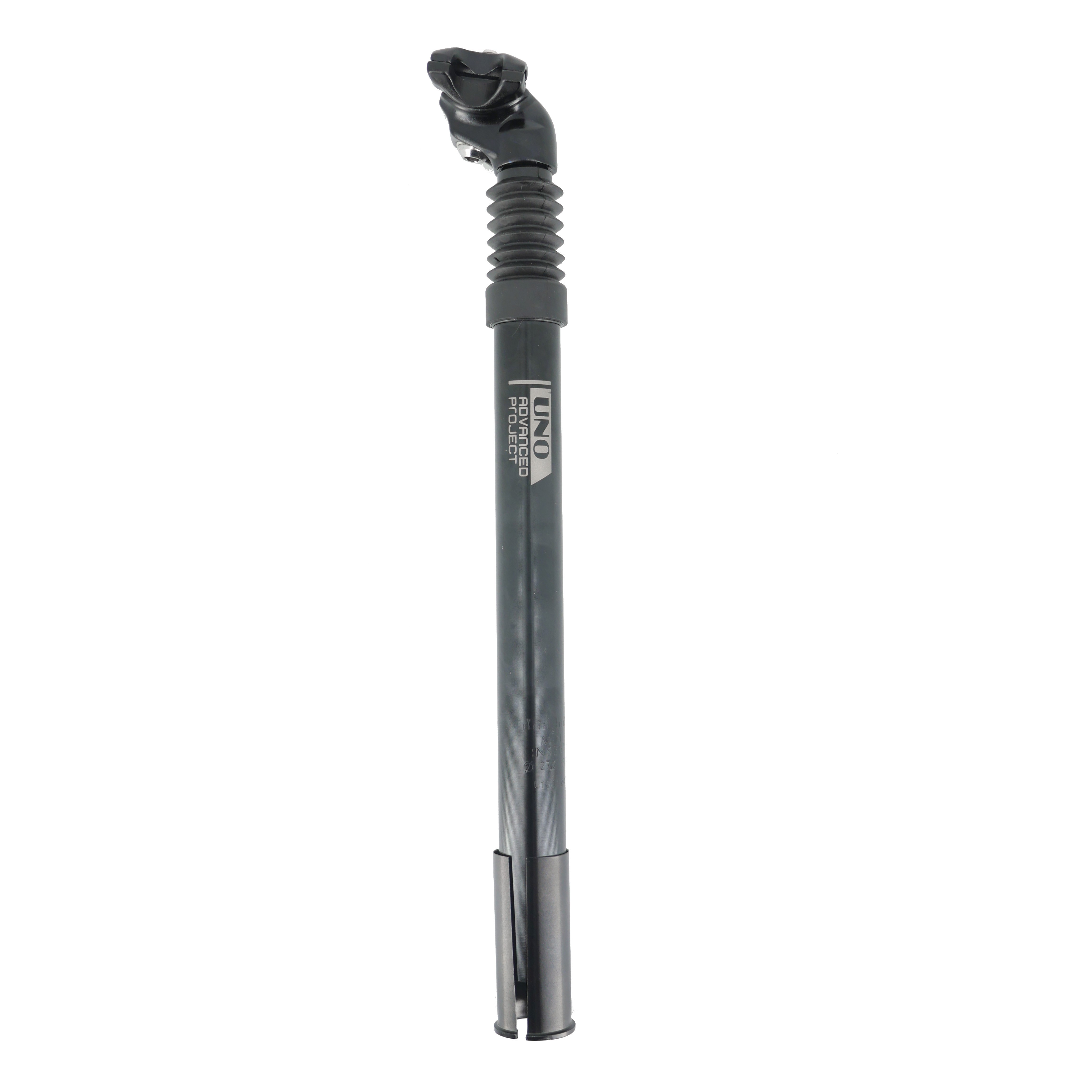 Tige De Selle Vélo EVO PM-780E - Diamètre 27,2 Mm - Longueur 350 Mm - Noir Aluminium - NEUVE