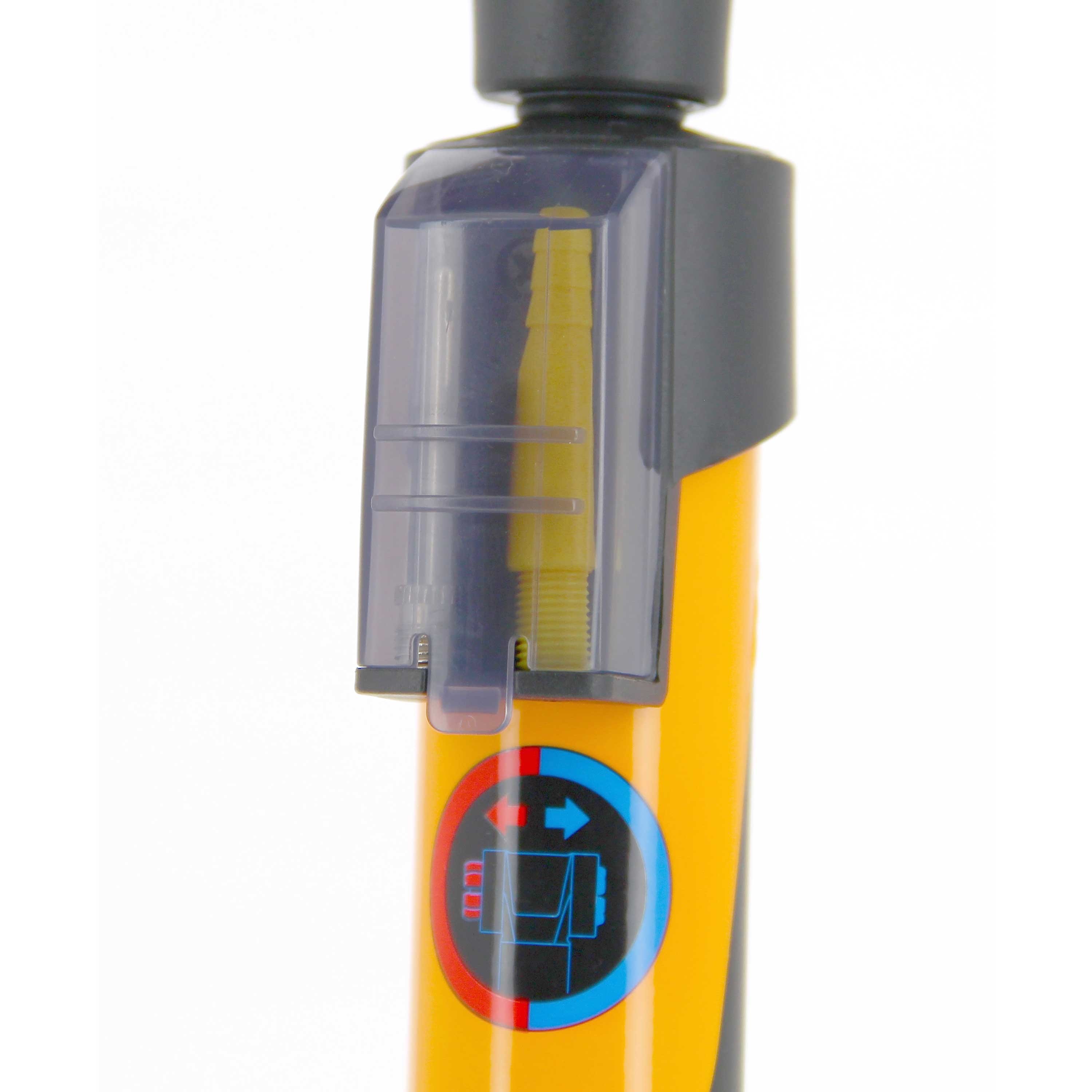Pompe à Vélo BETO – Tête Amovible Multivalves – Avec Support Et Levier De Fermeture Rapide
