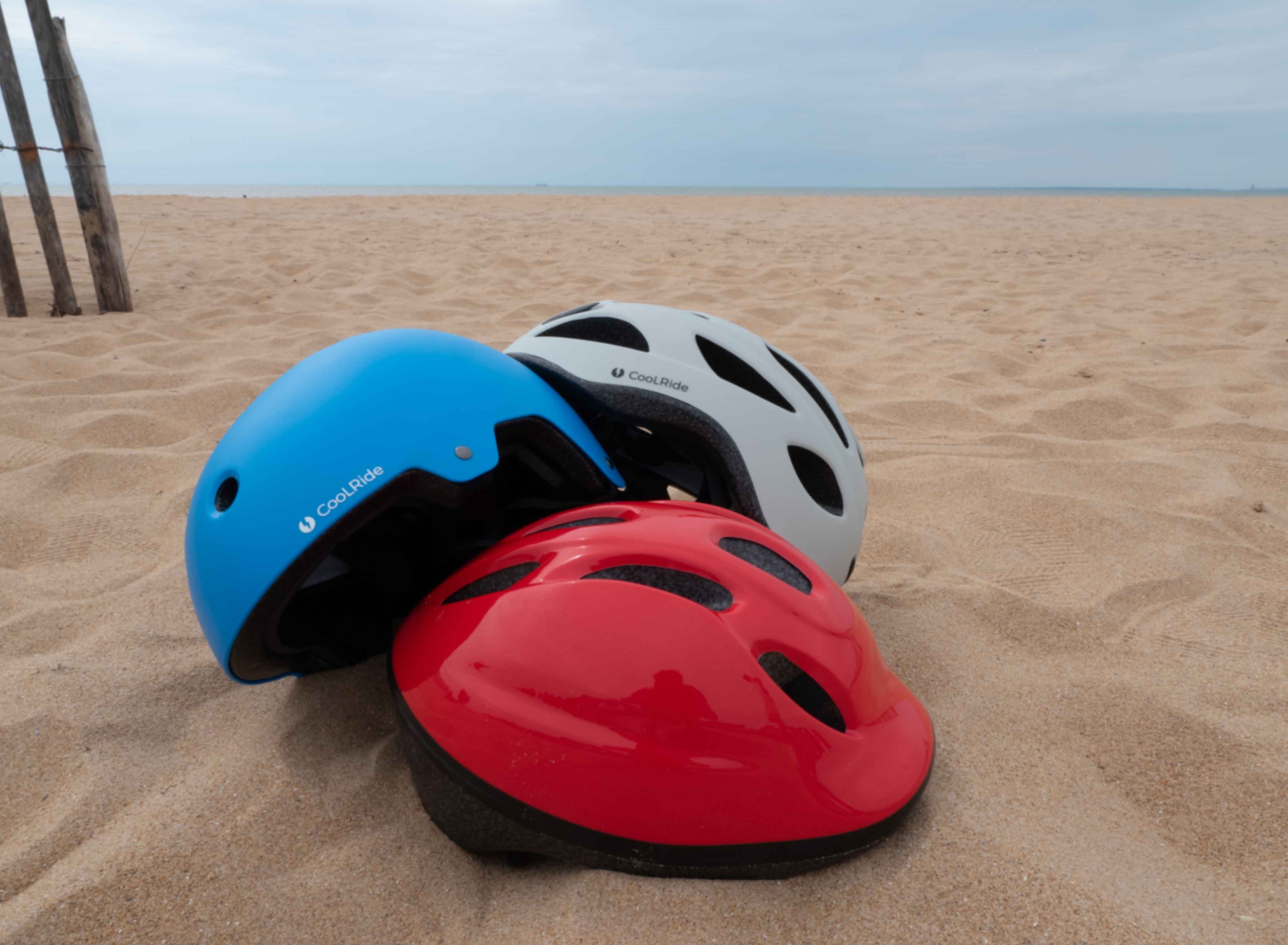 Casque Junior COOLRIDE - Taille 48-54 Cm - Pour Vélo, Trottinette, Skate - Aéré Et Réglable