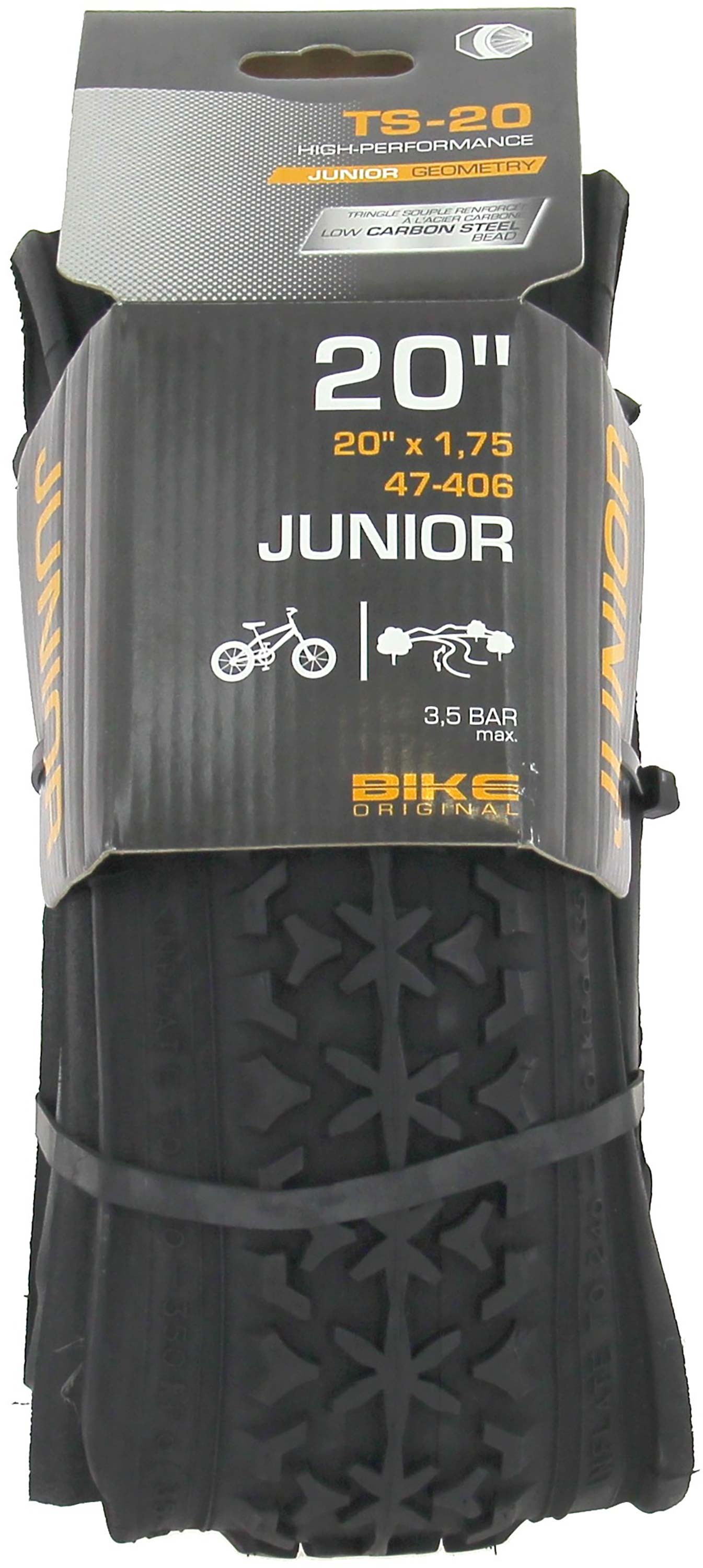 Bike Original Pneu 20X1,90 tringles souple