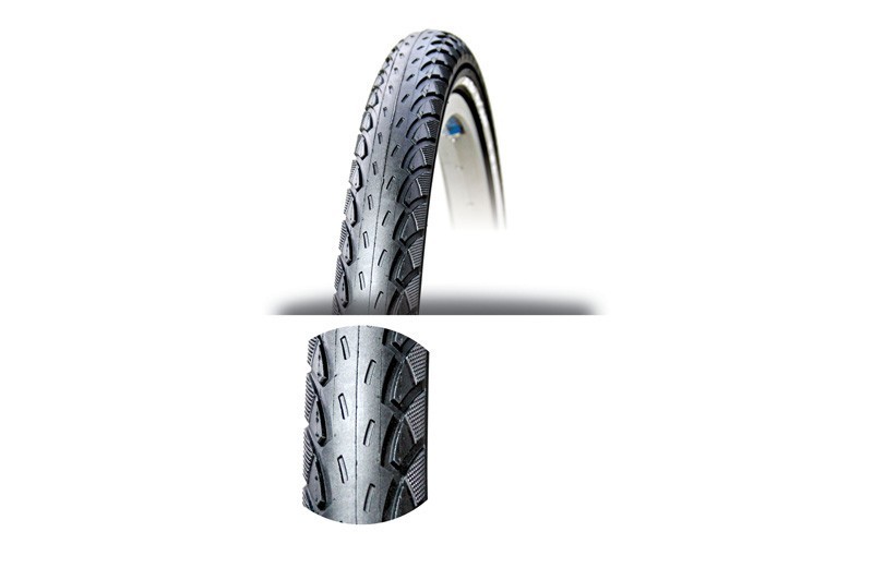 Bike Original Pneu VTC 700X35C reflectives anti-crevaison tringles souples