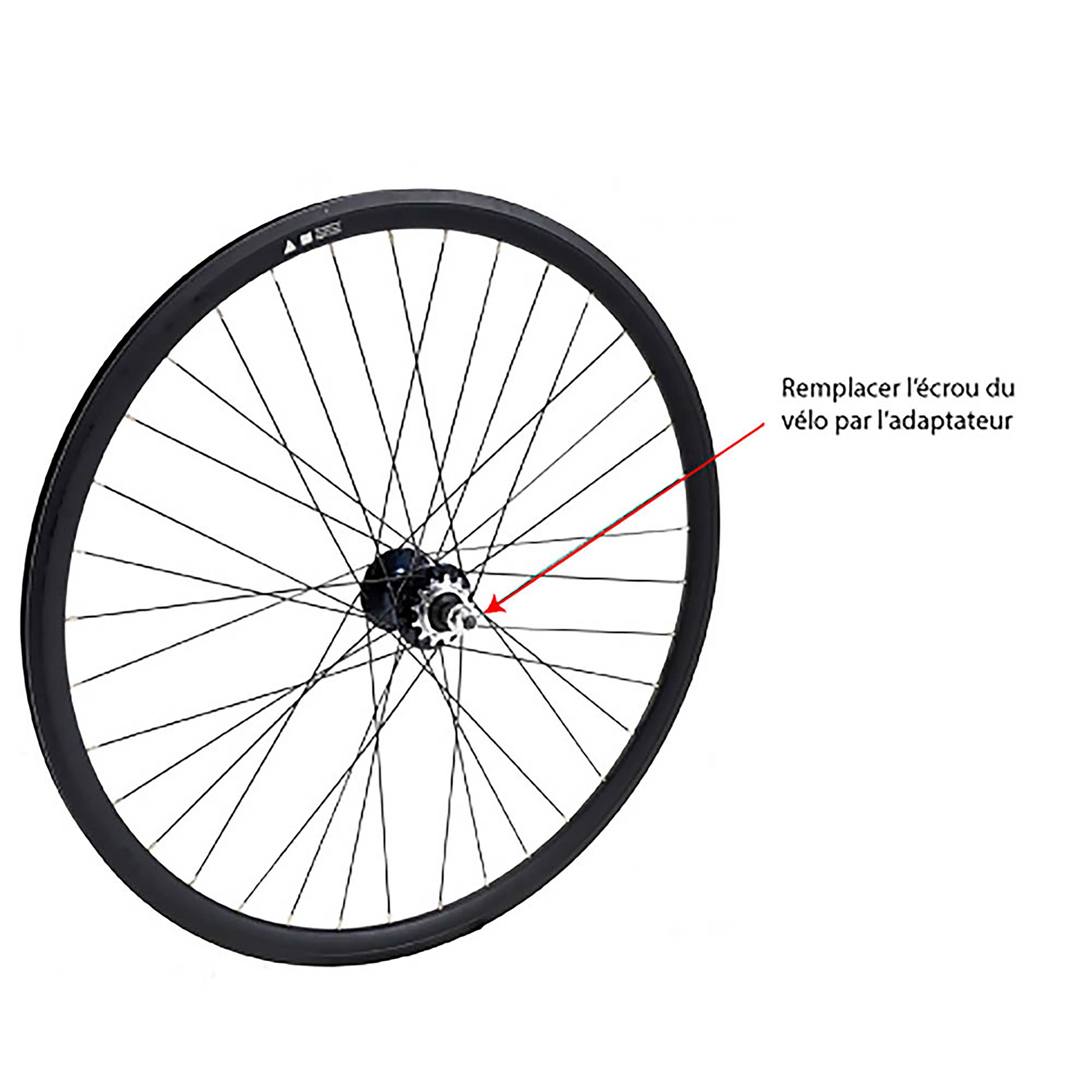 Adaptateurs De Roue Yakima Pour Porte-vélo De Toit - Paire, Pour Fixation Automatique