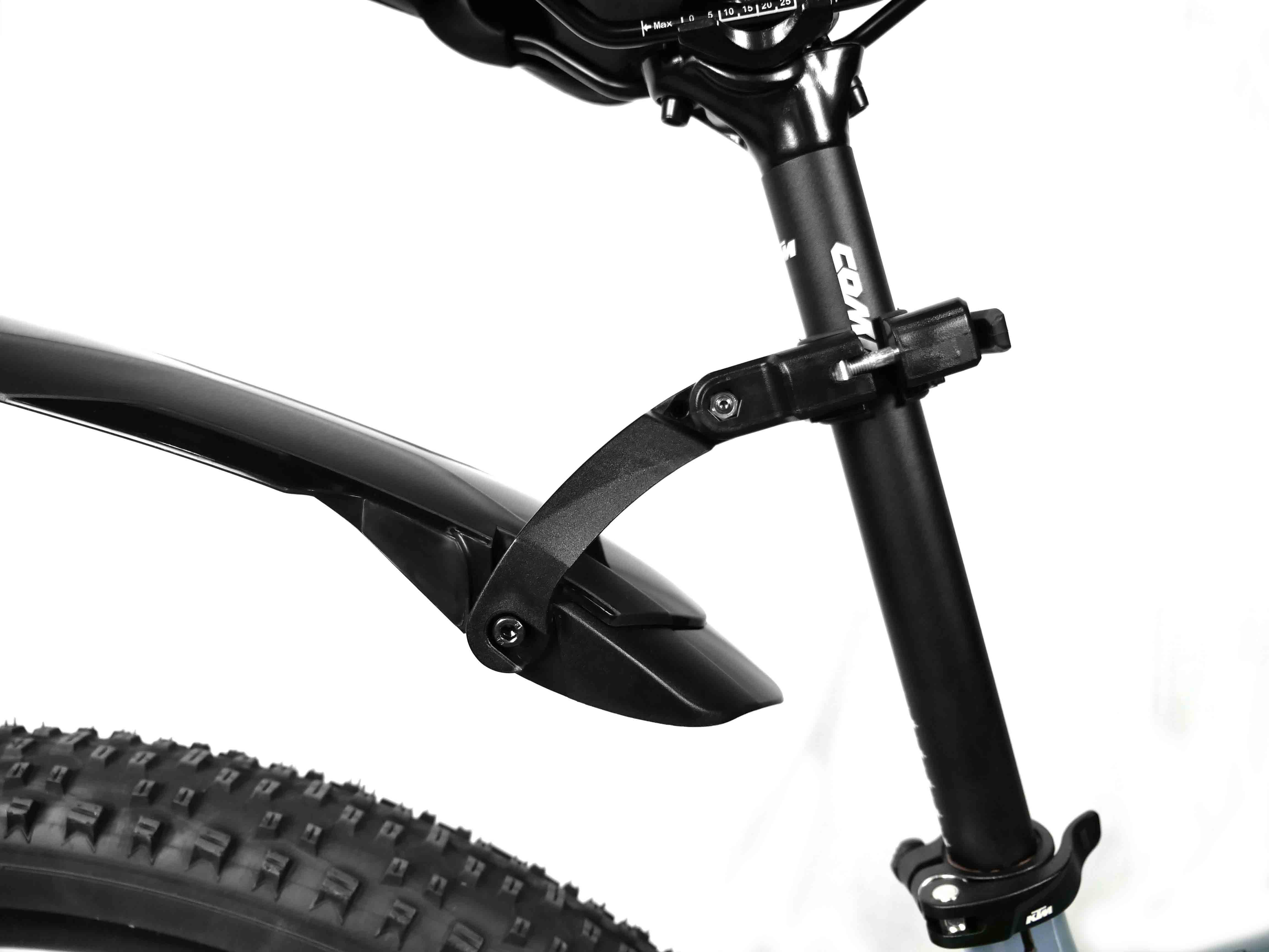 Garde-boue Avant VTT Pour Fourche Télescopique - Tailles 26, 27.5 Et 29 Pouces - Noir - Neuf