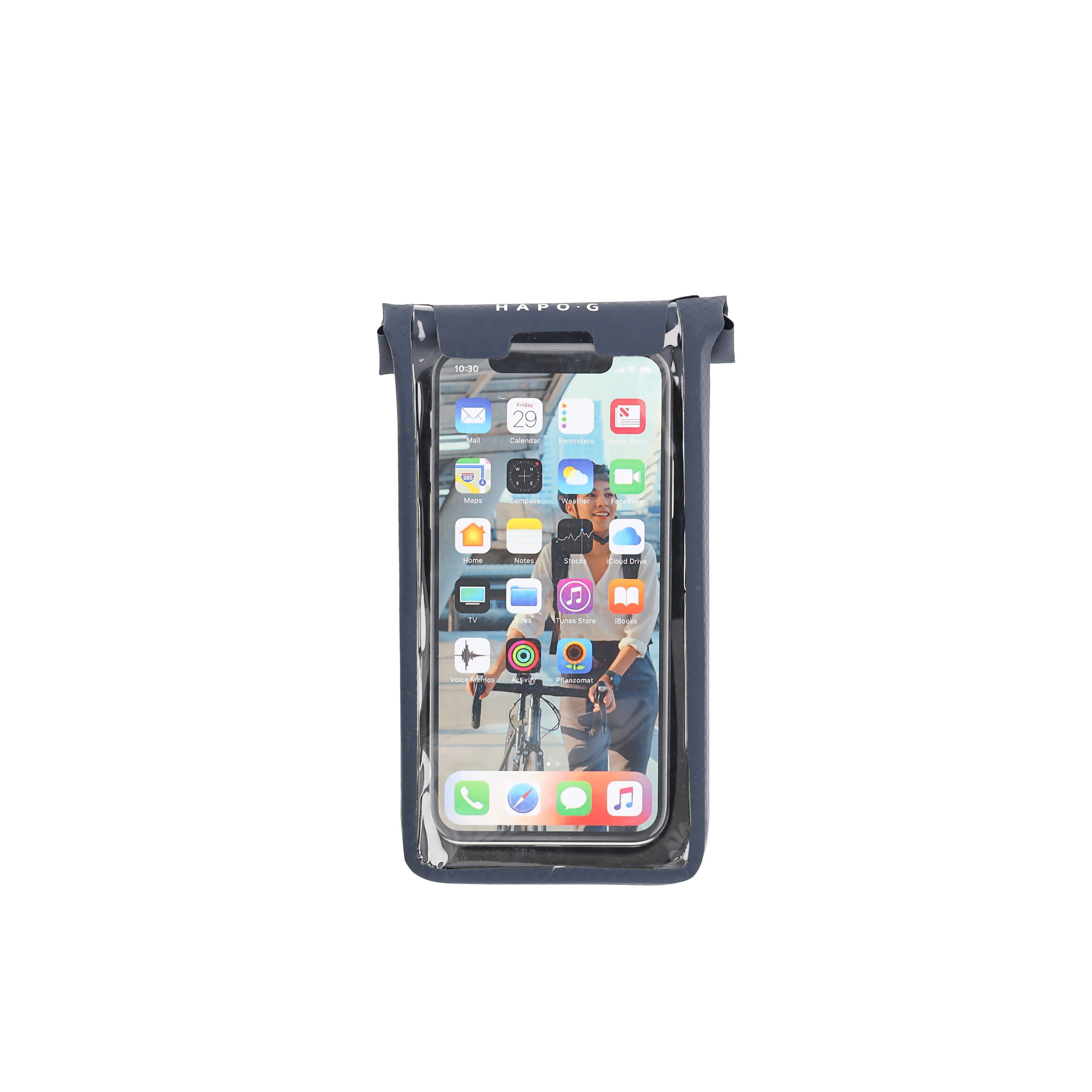 Hapo G SACOCHE SMARTPHONE 100% WATERPROOF FIXATION MULTI-SUPPORTS - BLEU