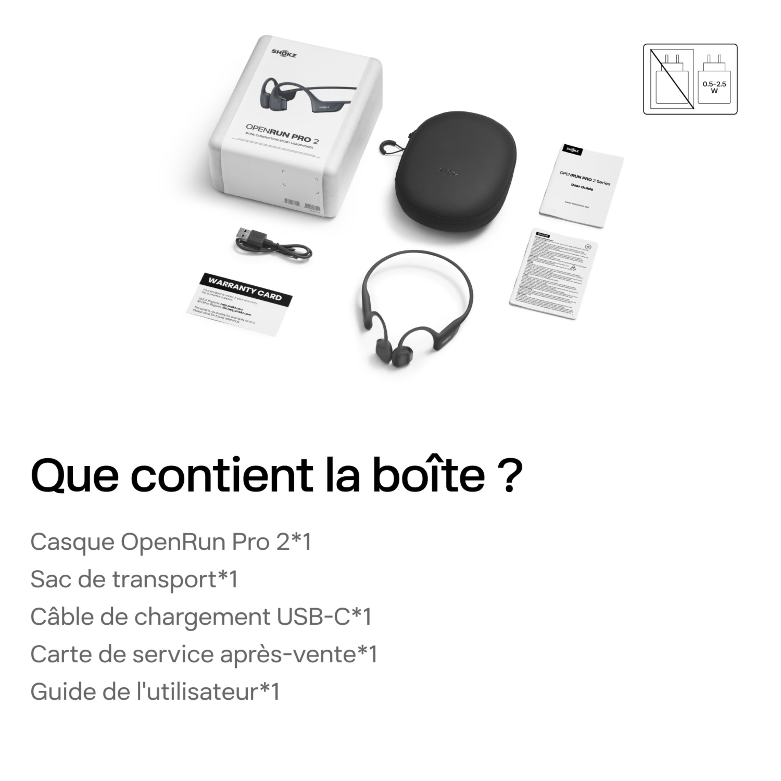 CASQUE BLUETOOTH SHOKZ - OPENRUN PRO 2