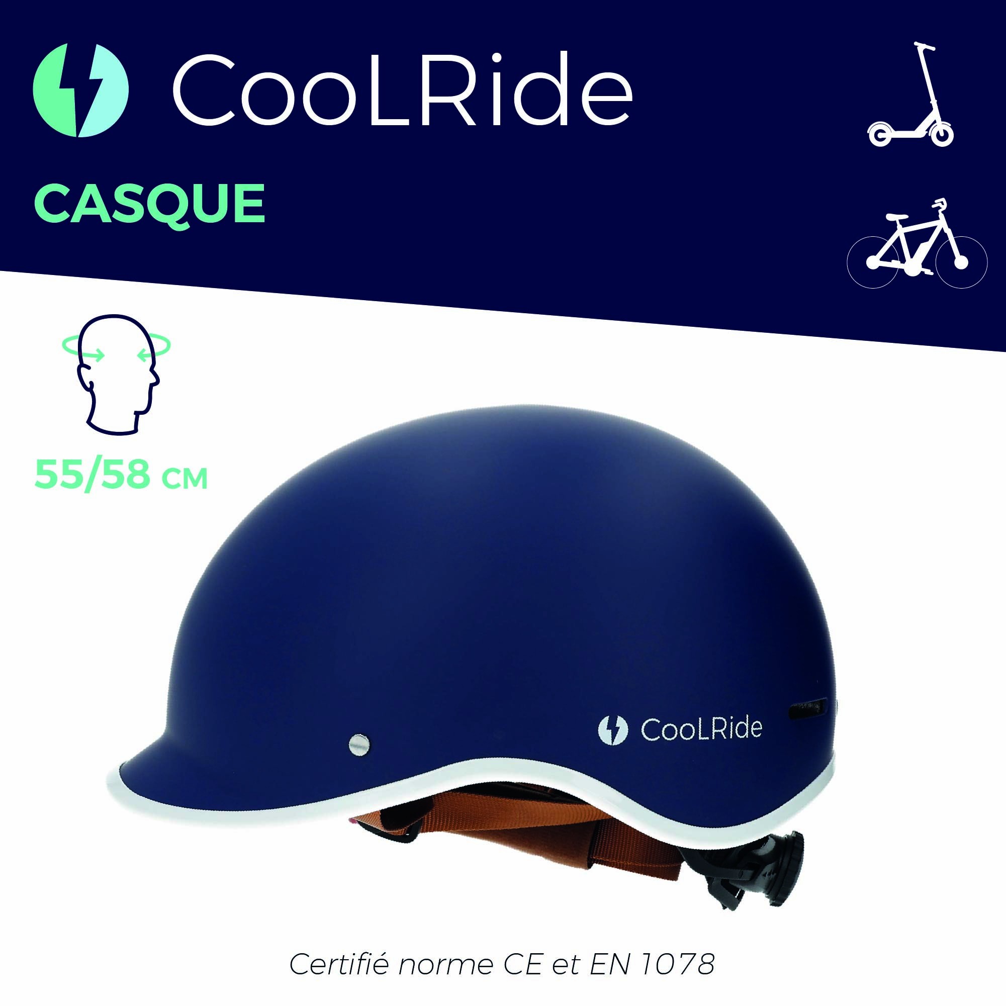 Cool ride Casque urbain avec visière avec headlock kaki m (55-58 cm) | 39.95 € - Culture Vélo Cool ride Casque urbain avec visière avec headlock kaki m (55-58 cm) | 39.95 € - Culture Vélo