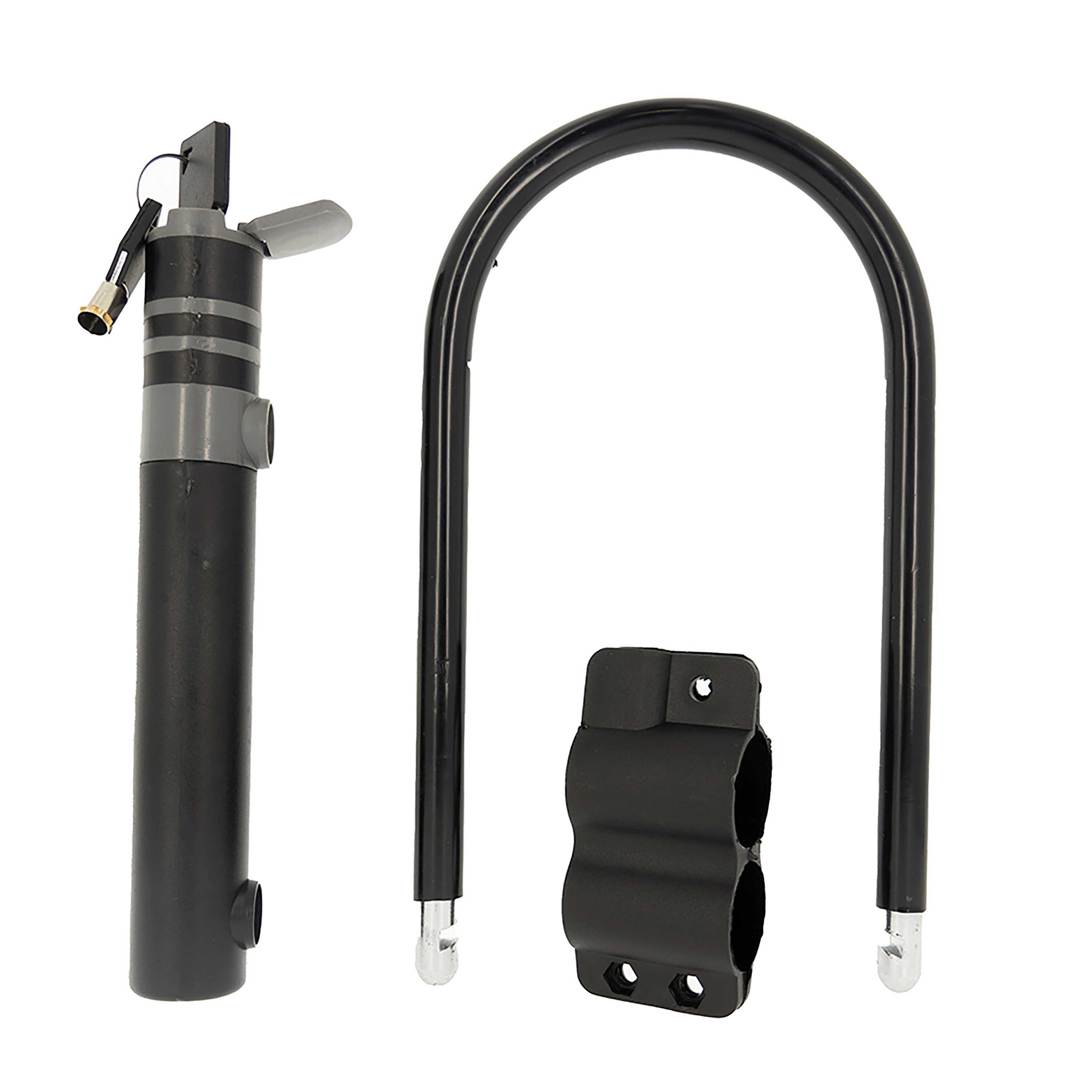 Antivol U Vélo DINOKA + Câble En Acier Avec Support 2 En 1 – Sécurité Maximale Et Pratique