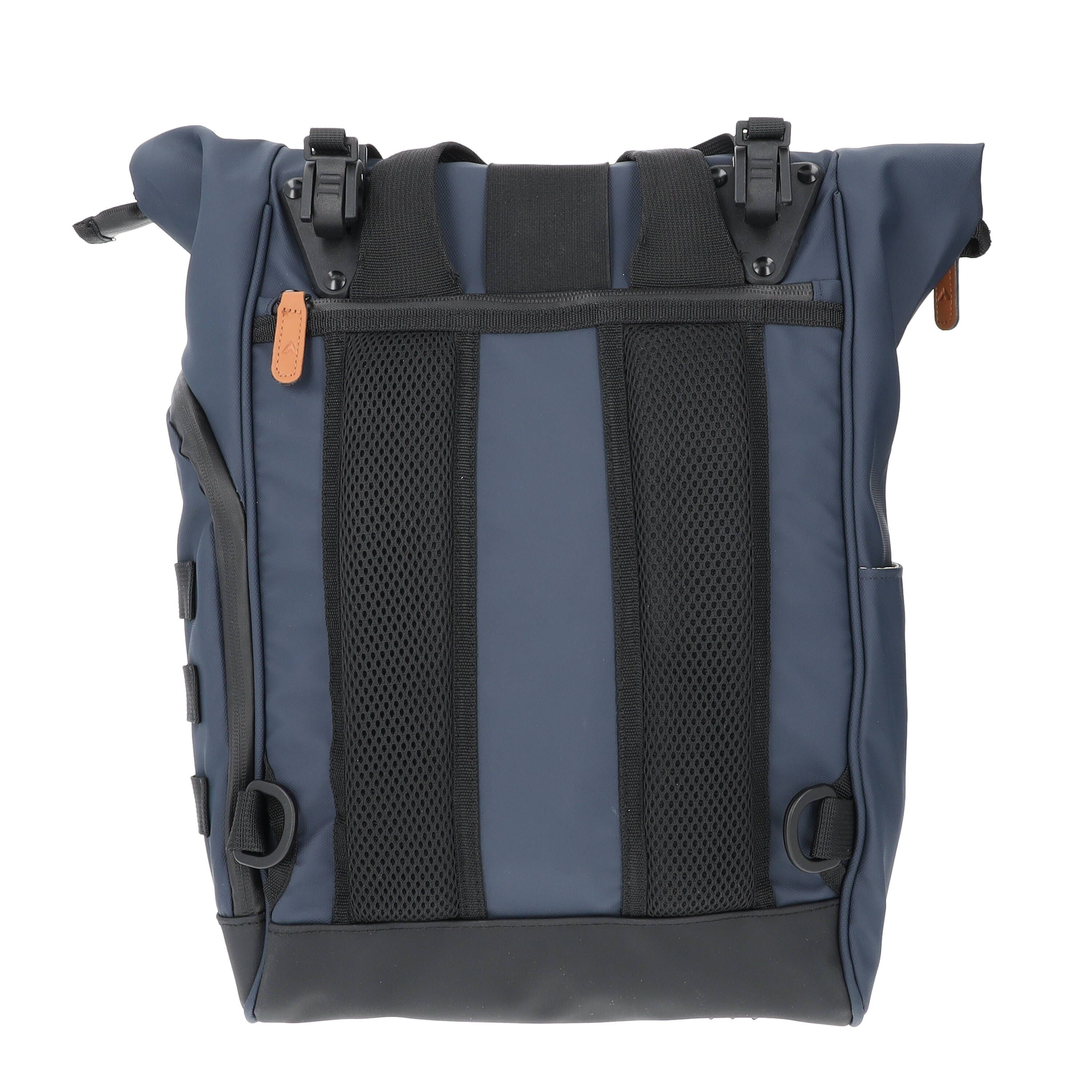 Sacoche vélo arrière étanche convertible en sac à dos 22L KAKI HAPO G