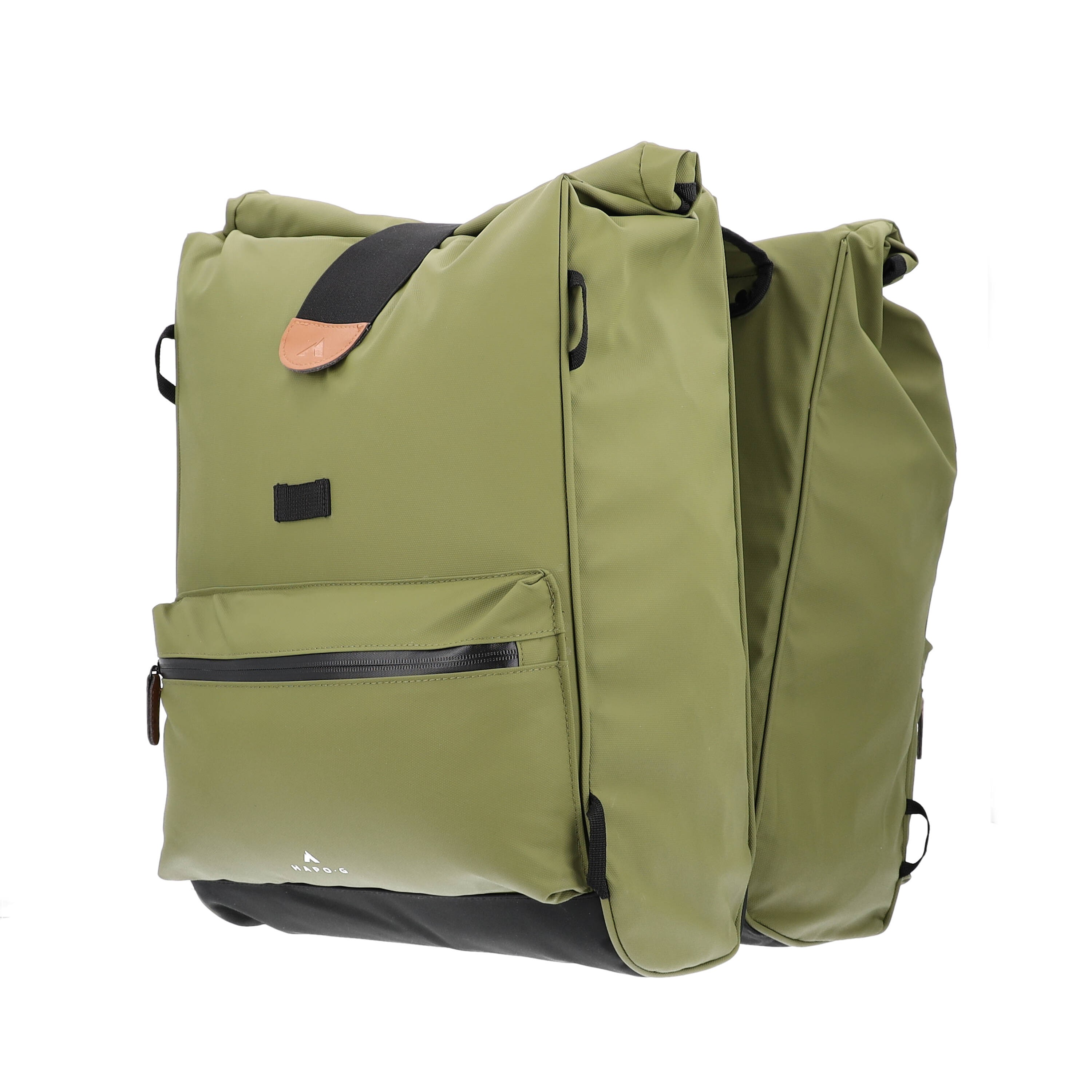 sacoche arrière HAPO-G bleu Roll Top 22 L 35x13x34cm convertible sac à