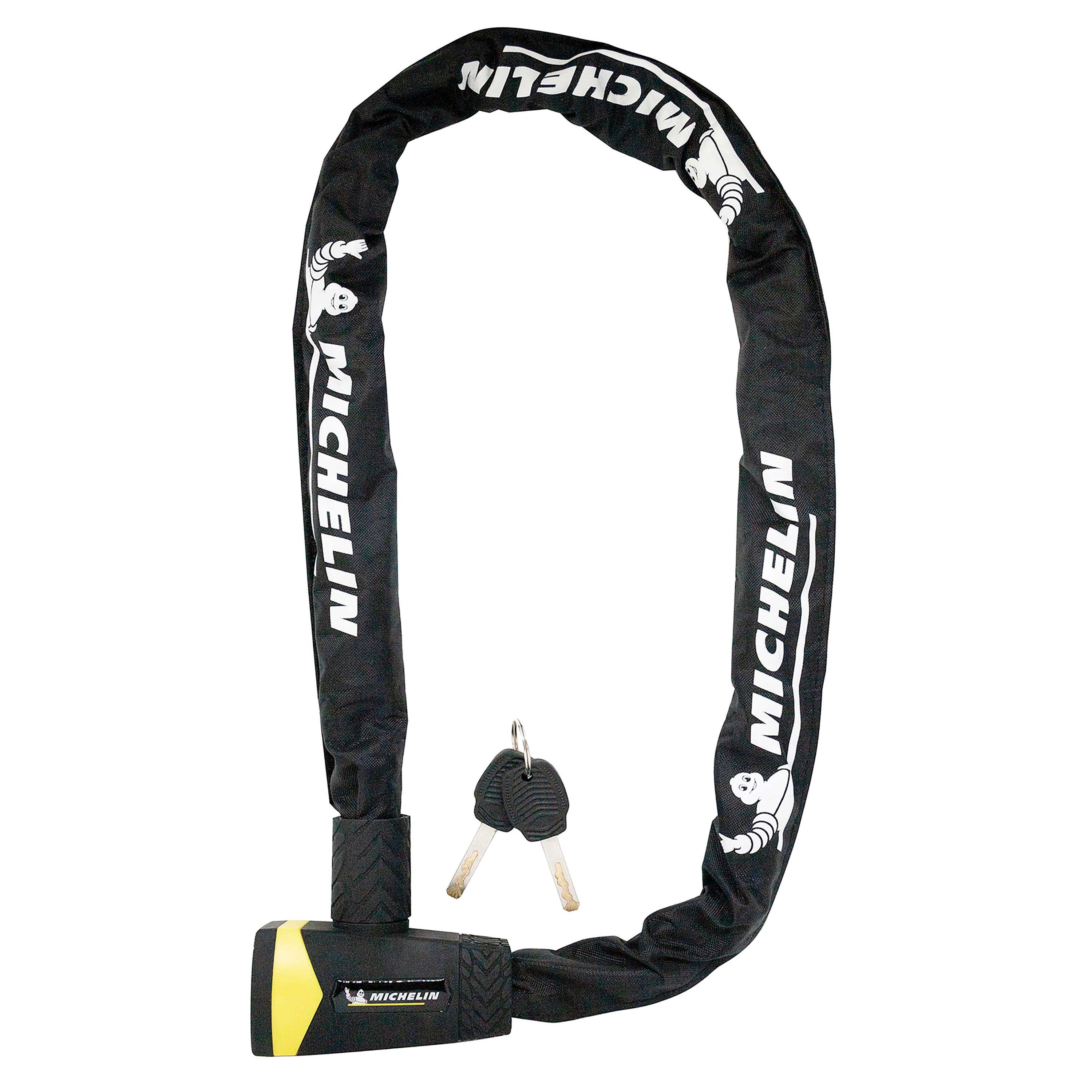 Antivol U MICHELIN SRA - 112x310 Mm - Acier Trempé 18 Mm - Sécurité 10/10 - Pour Moto, Vélo, Trottinette
