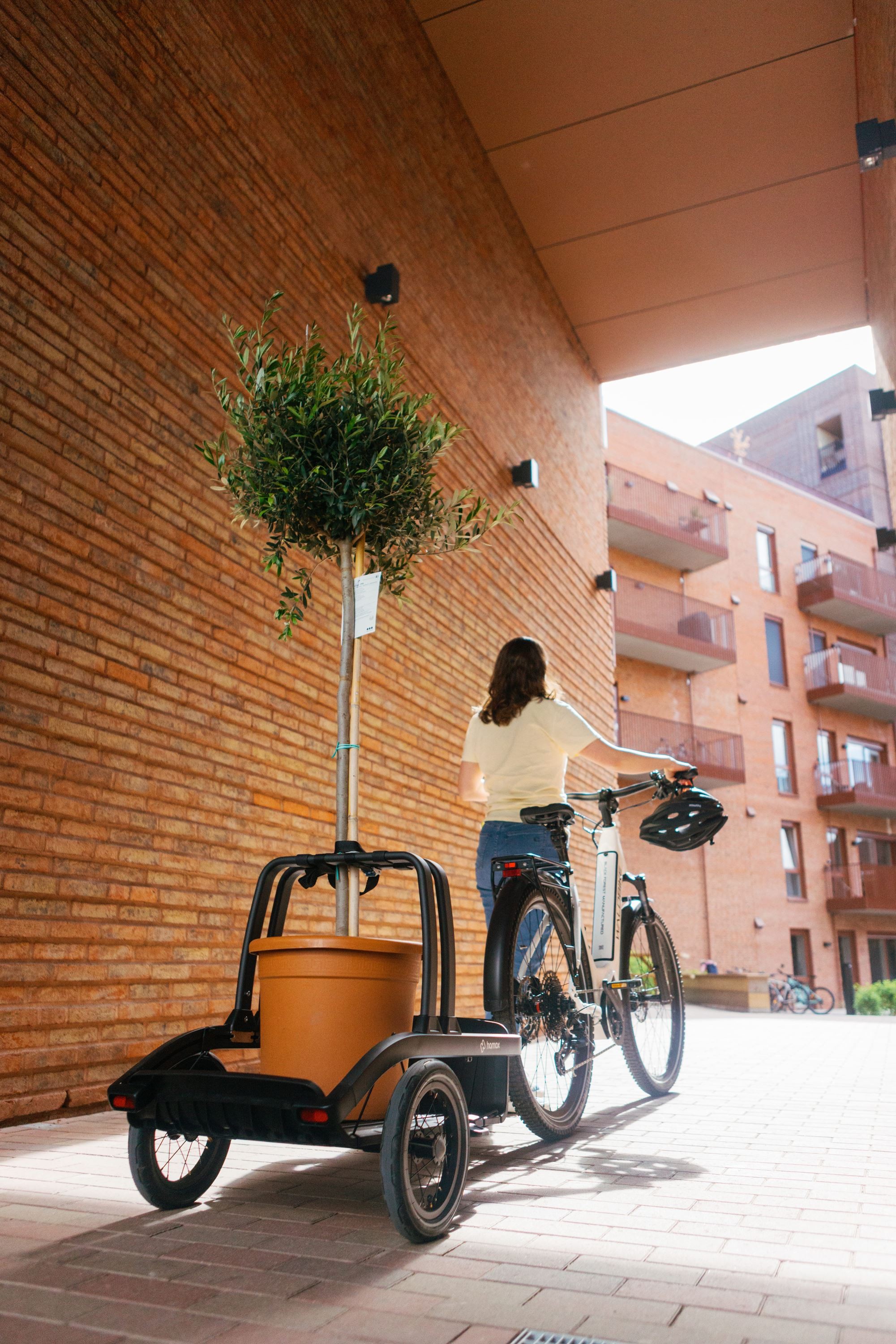 Hamax – Remorque Cargo Venture, Légère Et Robuste, Mode Vélo Et Marche, Charge 60 Kg, Housse Incluse, Réflecteurs, Compacte