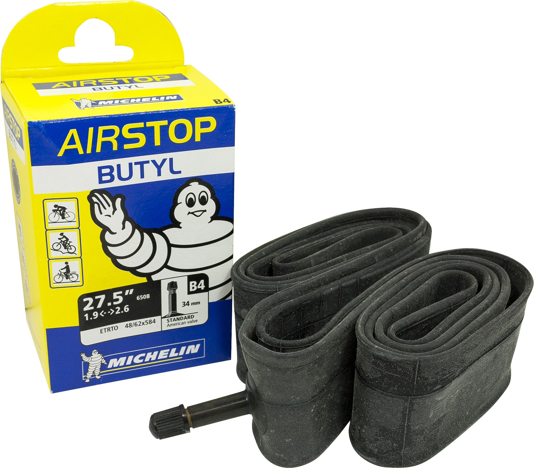 Michelin CAA VTT Airstop B4 27.5 x 1.9-2.5 Std 34mm