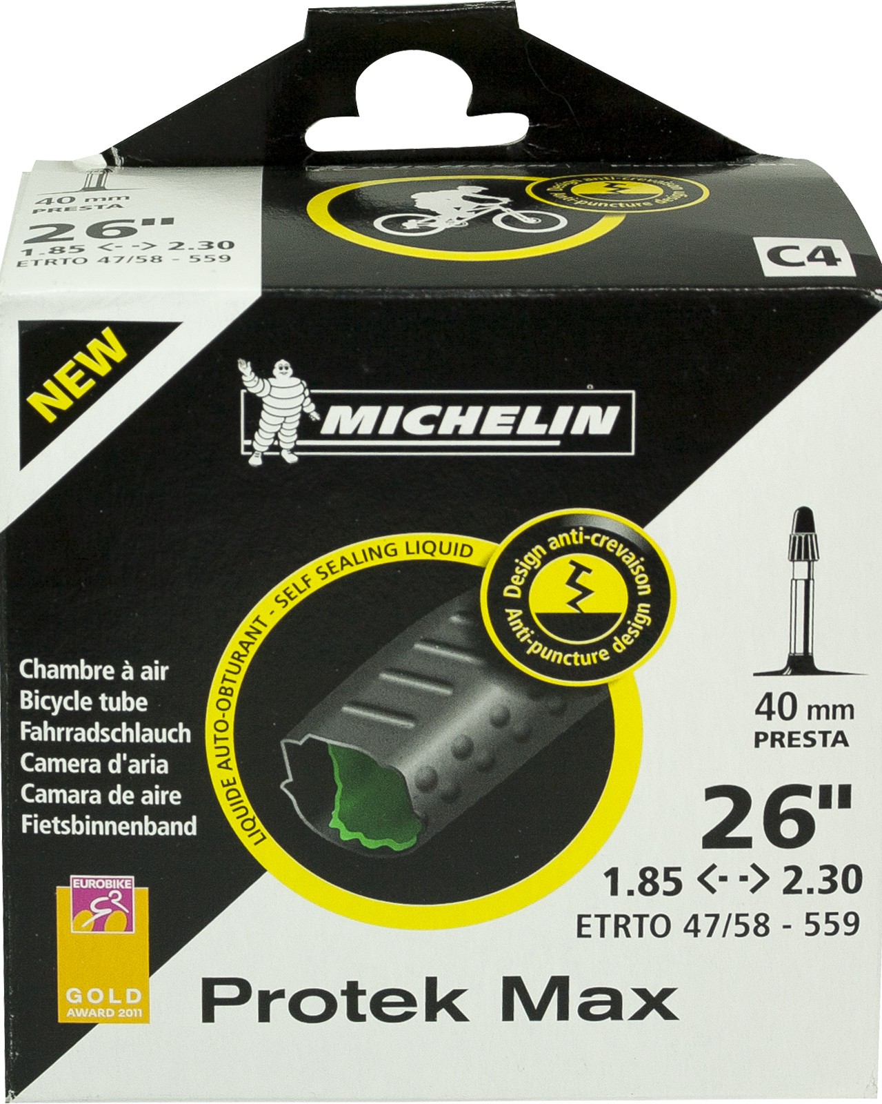 Michelin CAA VTT Protekmax C4 26X1.6/2.1 Presta 40